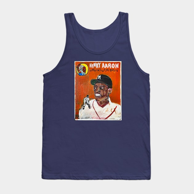 Hank Aaron Tank Top by ElSantosWorld